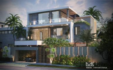 BỘ SƯU TẬP MẪU NHÀ PHỐ, BIỆT THỰ HIỆN ĐẠI