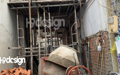 THI CÔNG XÂY DỰNG NHÀ PHỐ ANH HOÀNG - QUẬN 12