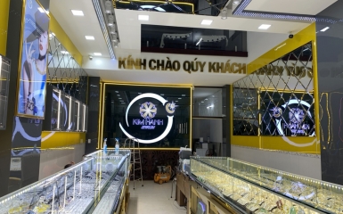 THI CÔNG NỘI THẤT HỆ THỐNG TIỆM VÀNG